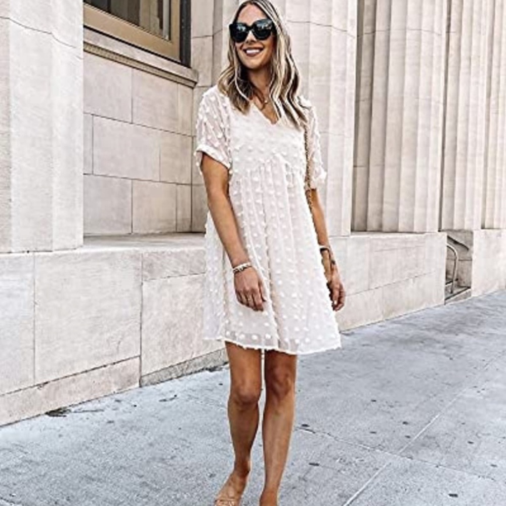White dress